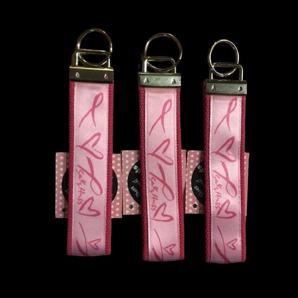 Sally Huss Wristlet Key Fob Key Chain Wrist Strap Handmade X 3 New With Tag - Picture 3 of 3